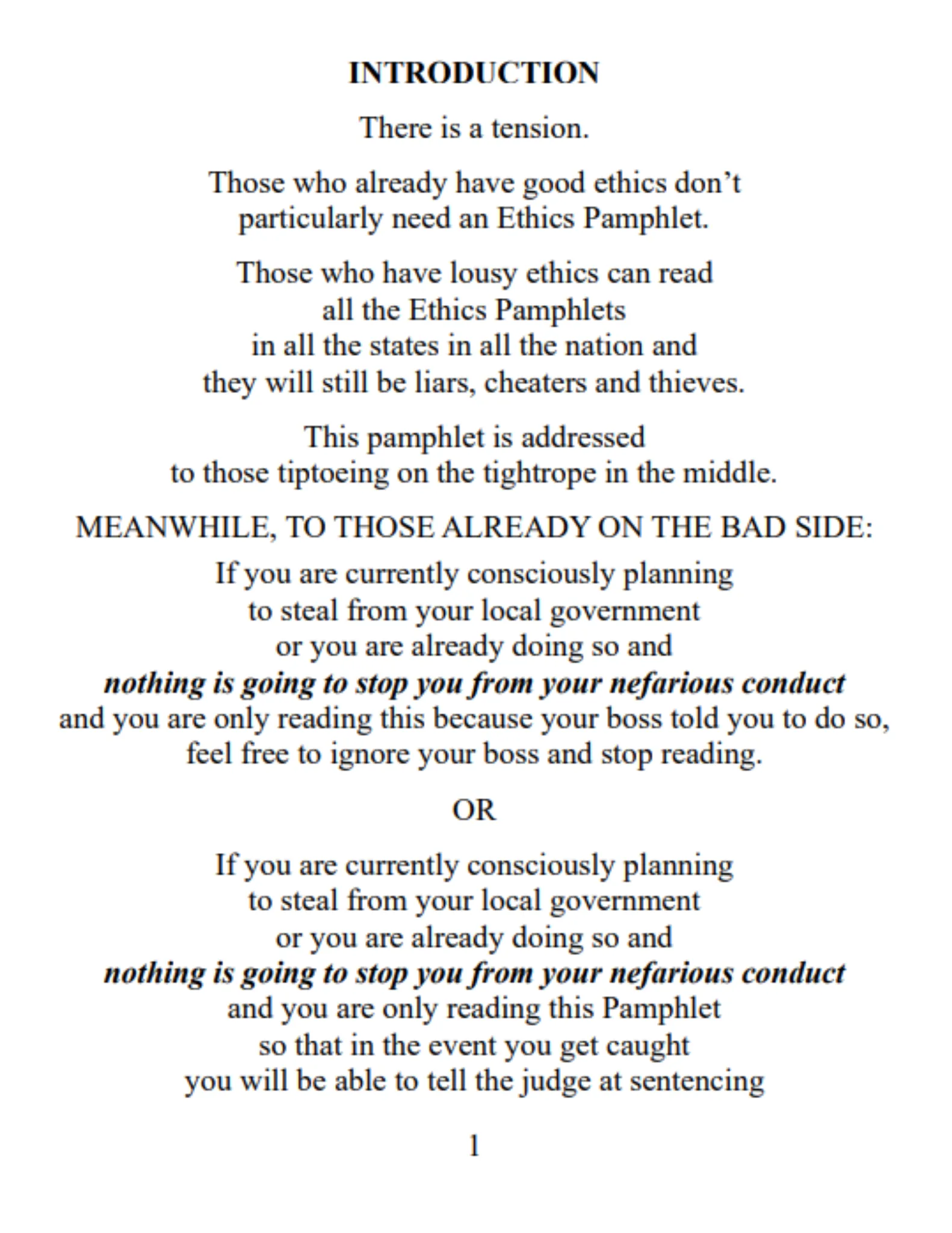 <i>An Ethics Pamphlet</i> - Image 2